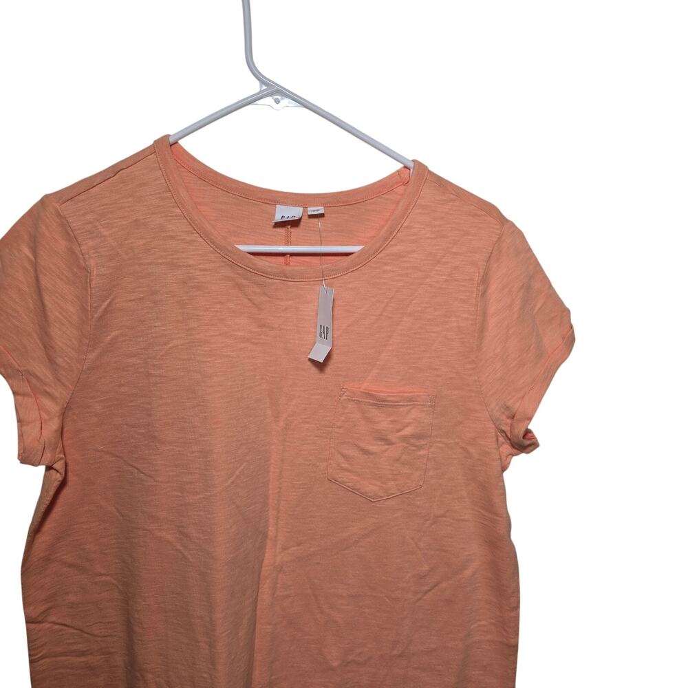 Gap Pocket T-shirt Dress Belle Pink Size Large NWT Casual Summer Cover up - Picture 3 of 7